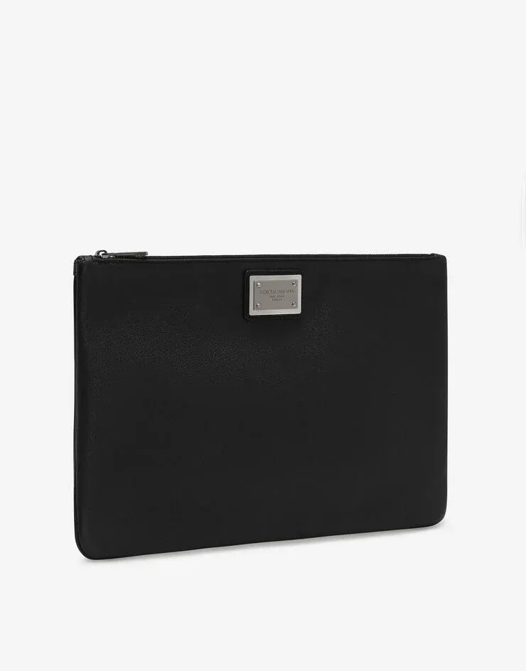 Pochette en cuir D&G